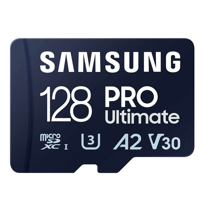 SAMSUNG PRO Ultimate microSDXC 128GB Class 10 UHS-I U3 V30 A2 4K UHD spominska kartica MB-MY128SA