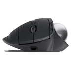 LOGITECH MX Ergo S brezžična Bluetooth USB optična grafitna miška
