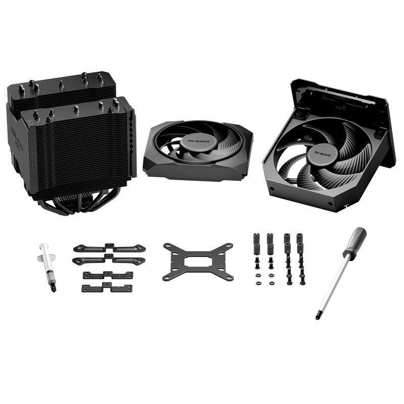 BE QUIET! DARK ROCK PRO 6 (BK048) 1x135mm/1x120mm RGB 300W TDP procesorski hladilnik