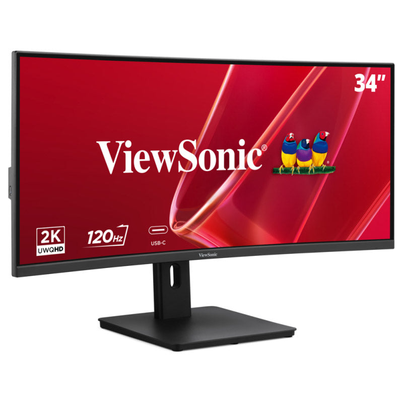 VIEWSONIC VA3420C-2 86,36cm (34") UWQHD VA 120Hz DP/HDMI/USB-C HDR10 KVM zvočniki ukrivljen monitor
