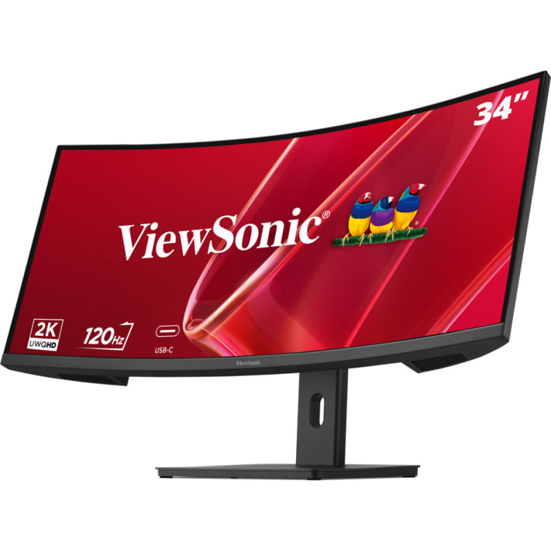 VIEWSONIC VA3420C-2 86,36cm (34") UWQHD VA 120Hz DP/HDMI/USB-C HDR10 KVM zvočniki ukrivljen monitor