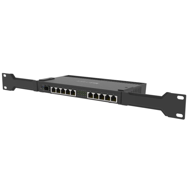 MIKROTIK RB4011iGS+RM 10-port 10x Gigabit PoE RJ45 SFP+ 1U žični usmerjevalnik-router