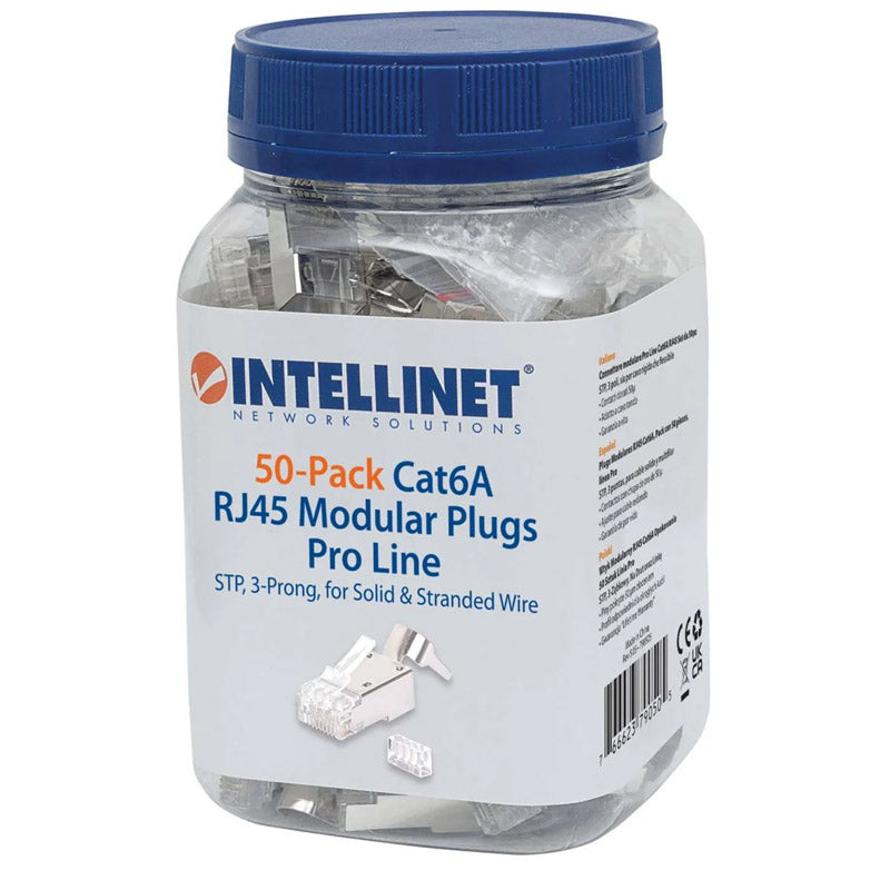INTELLINET Cat 6a RJ45 Modular 50-kosov konektor