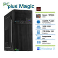 PCPLUS Magic Ryzen 7 5700G 16GB 1TB SSD Windows 11 Home namizni računalnik