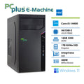 PCPLUS e-machine i5 14400 16GB DDR5 1TB SSD Windows 11 Pro namizni računalnik