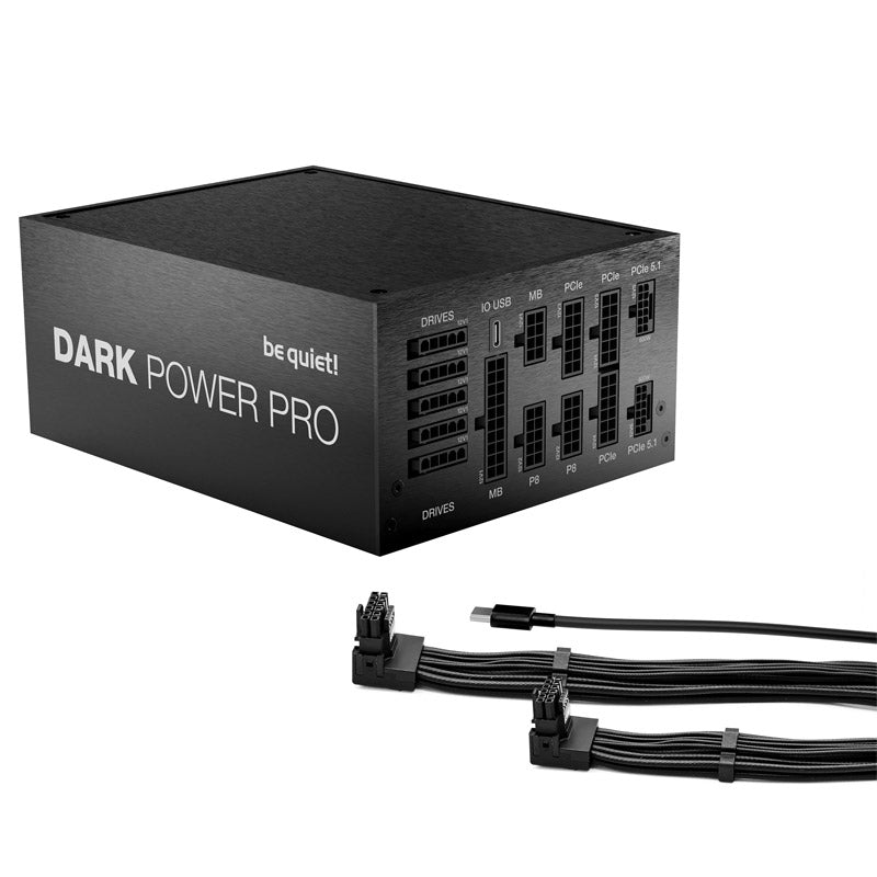 BE QUIET! DARK POWER PRO 14 IO 1300W 80Plus Titanium (BP022EU) modularni ATX napajalnik