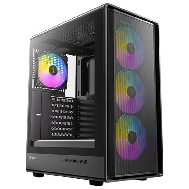 ANTEC P6 Neo ARGB Midi-T ATX okno gaming črno ohišje