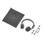 LOGITECH ZONE WIRELESS 2 brezžične črne slušalke z mikrofonom