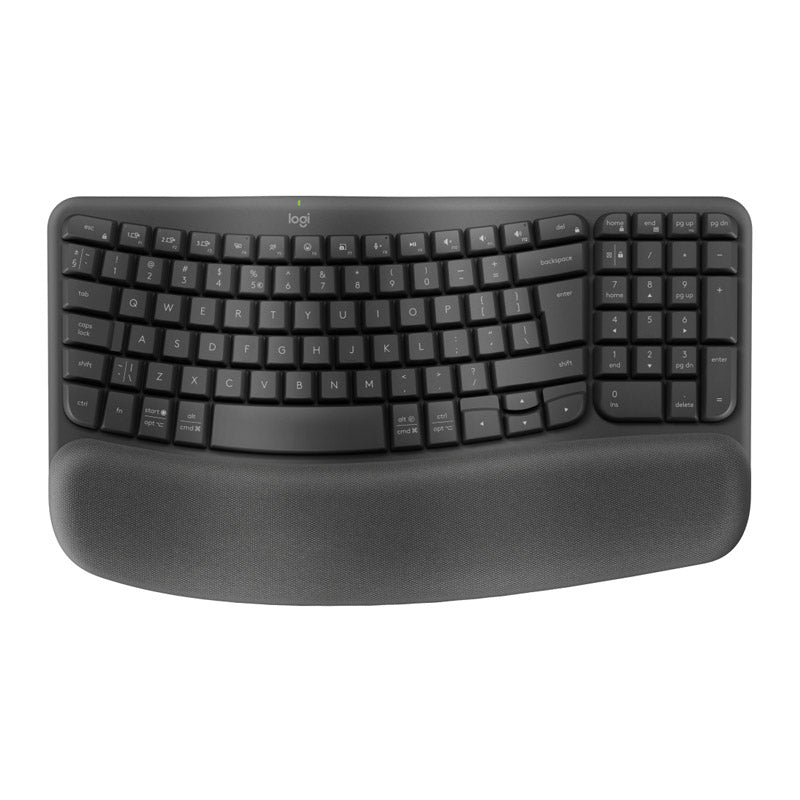 LOGITECH ERGO Wave Keys brezžična Bluetooth slo črna tipkovnica
