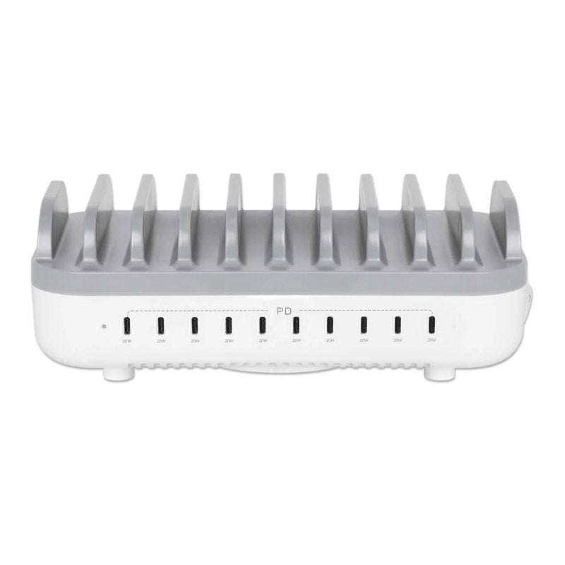 MANHATTAN 10-Port USB-C 200W polnilna postaja