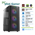 PCPLUS Gamer Ryzen 5 5500 16GB 1TB SSD RTX 5050 8GB Windows 11 Home gaming namizni računalnik